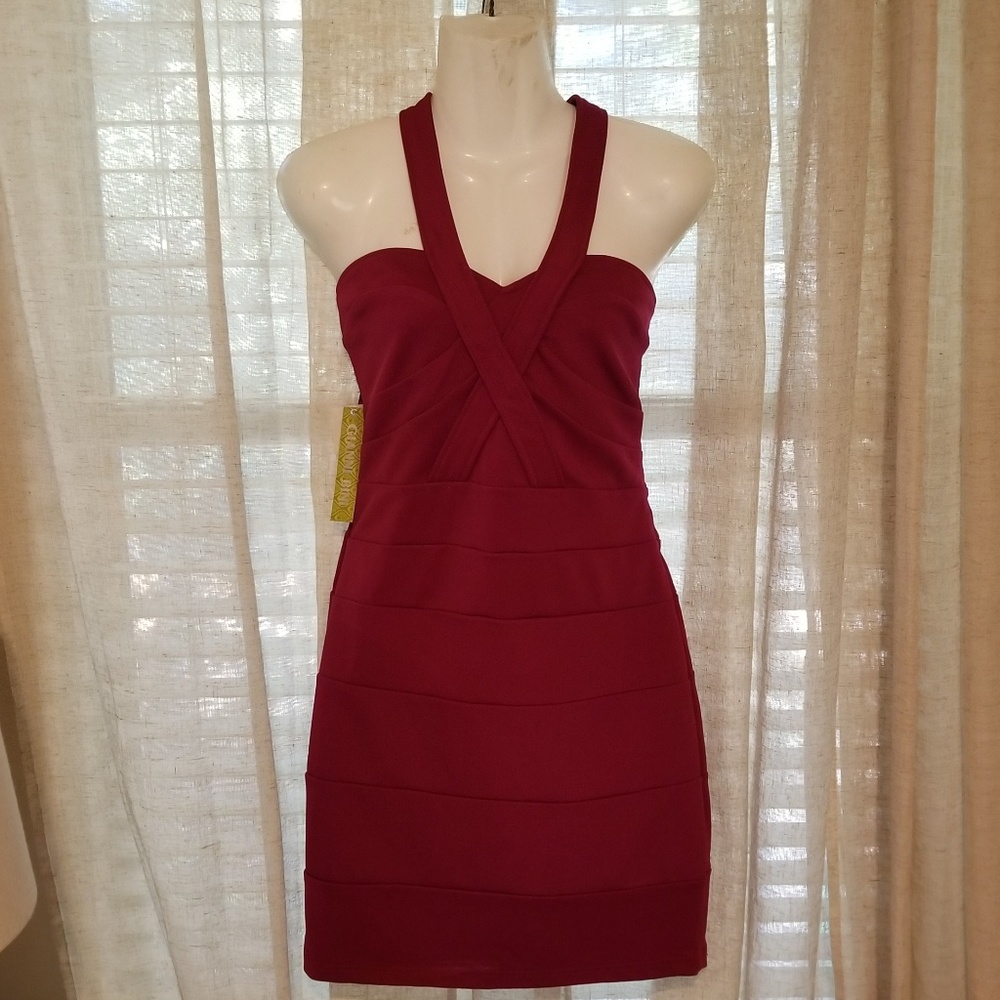 🆕️Gianni Bini dress, dark red dress